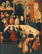 Jheronimus Bosch The Marriage Feast at Cana. USA oil painting artist